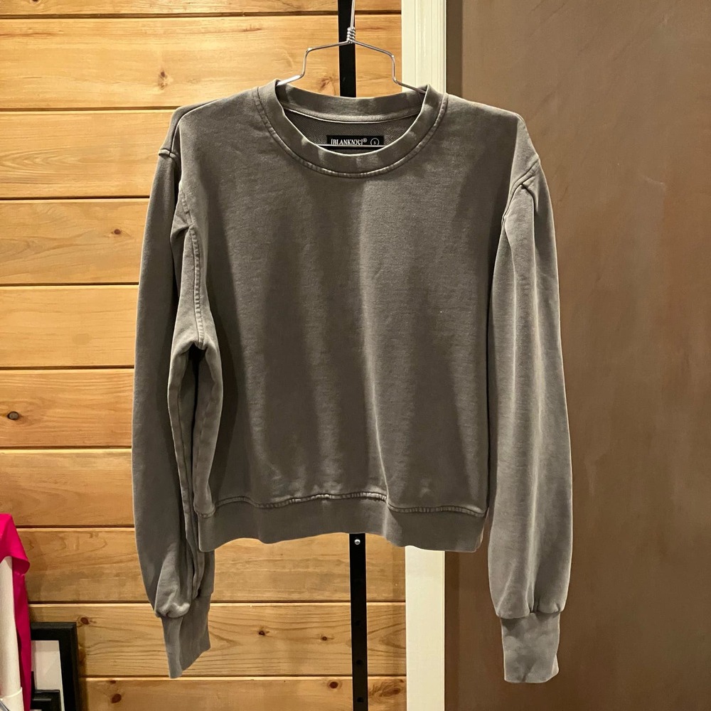 Blank NYC Gray Sweatshirt